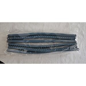 Oven Rack Guards - 6 Pack Heat Resistant Gray Silicone Covers, 14 Inches Long